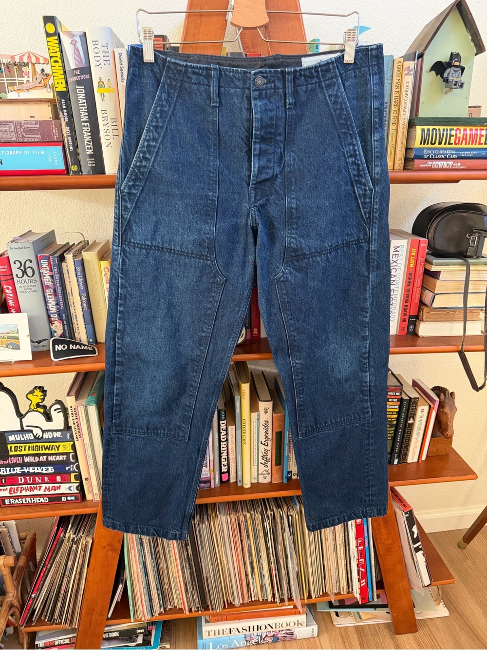 Imogene and Willie hencye workpant in black indigo tag 33 33x30